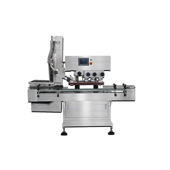 High Speed Fully Automatic Capping Machine for Glass Bottle and Plastic Bottle, Screw Capping Machine for Iron Cap, Four