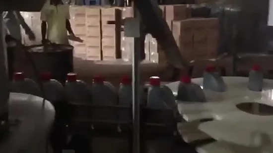 Factory Automatic Plastic Glass Bottle Cap Screw Star Wheel Capping Machine 