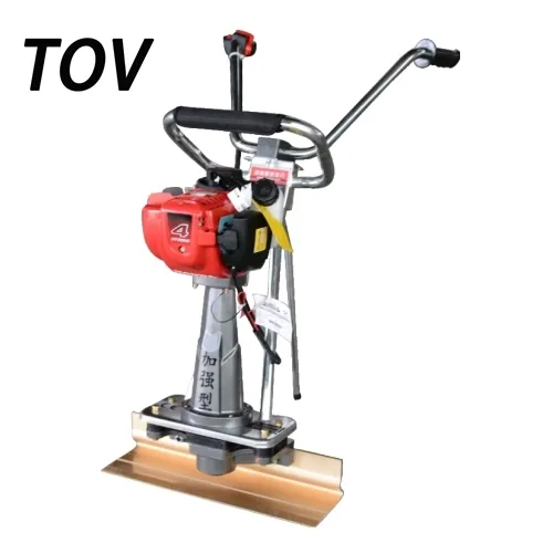Concrete Surface Screed Floor Leveling Machine Concrete Vibration Ruler for Road Construction Cheap Gasoline Vibration Levelling Ruler Handy Concrete Vibrator 
