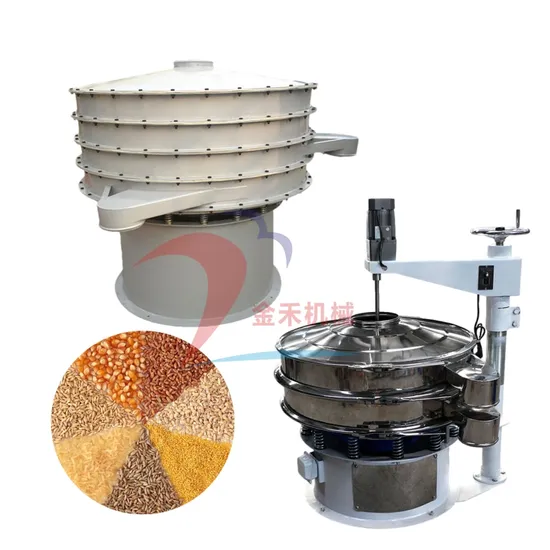 Xxnx Screening Efficiency Enhanced Sorting Machine Rotary Vibrating Screen Vibration Sifter Separator Ultrasonic Sieving Machine 