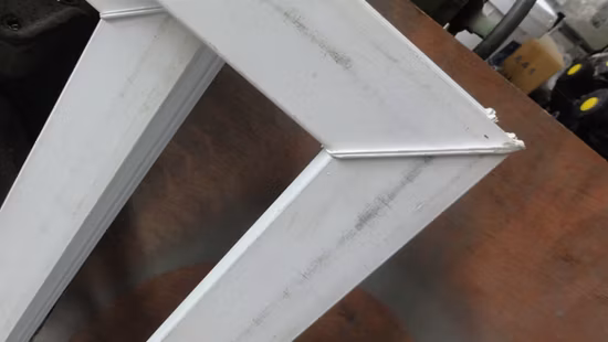 Angle Strength Testing Machine PVC Door Window Profile Welding Test