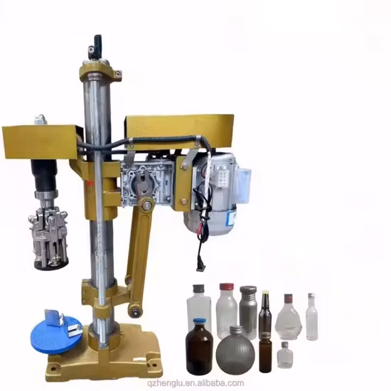 Semi Automatic Capping Sealing Machine for Aluminum Ropp Screw Caps