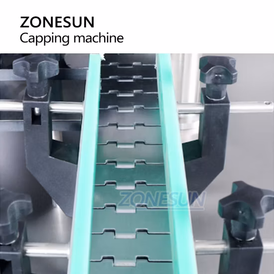 Zonesun Automatic Single Head Ropp Aluminium Cover Liquor Glass Wine Bottles Pilfer Proof Caps Screw Locking Capping Machines