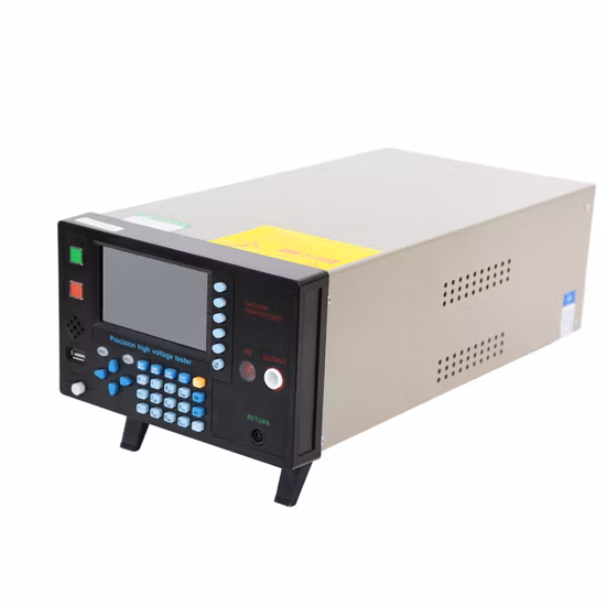 Precision High Voltage Tester Intelligent Electrical Safety Analyzer AC Withstand Voltage Insulation Resistance Tester for Lithium Battery Testing 