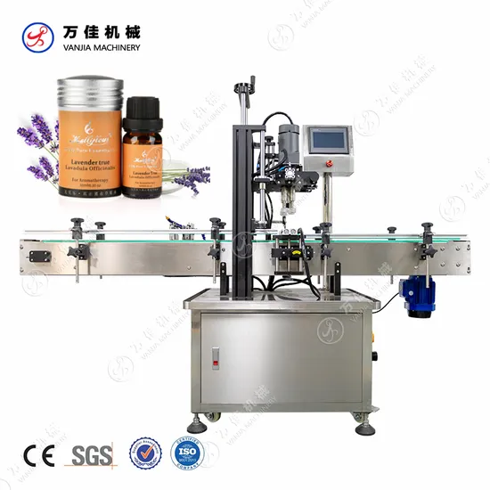 Automatic Chilli Sauce Bottle Capper Sealing Screw Capping Machine for Glass Cans 