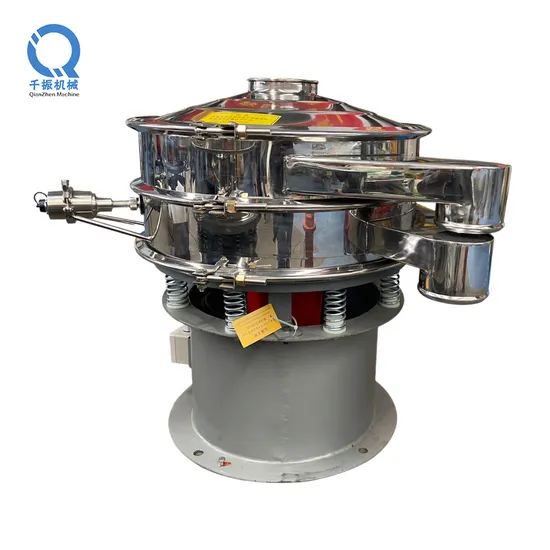 Wheat Starch Slurry Filtration Vibration Screening Machine 