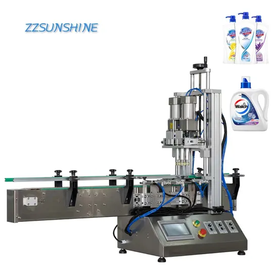 Speciality Efficiency Mini Automatic Screw Bottle Capper Capping Machine for Flip Cap 